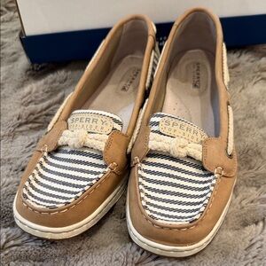 Sperry Women's striped boat shoes